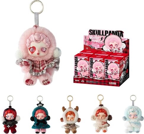 POP MART SKULLPANDA Winter Symphony Series, Blind Box Figures, Random Design Figures Collectible Toys Home Decorations, Holiday Birthday Gifts, Single Box in Saudi Arabia