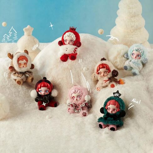 POP MART SKULLPANDA Winter Symphony Series, Blind Box Figures, Random Design Figures Collectible Toys Home Decorations, Holiday Birthday Gifts, Single Box in Saudi Arabia