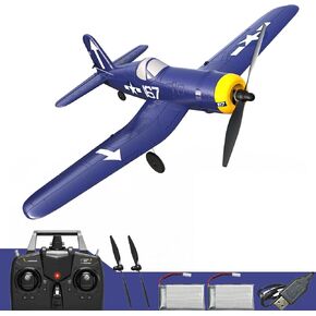 RC Airplanes, 4-CH RC Plane Ready to Fly P51 Pro Remote Control Plane for Beginners with Xpilot Stabilization System, One Key Aerobatic