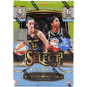 2024 Panini حدد WNBA Basketball 6-Pack Hobby Blaster Trading Box (Hobby Blaster Prizms Green Ice Prizms)