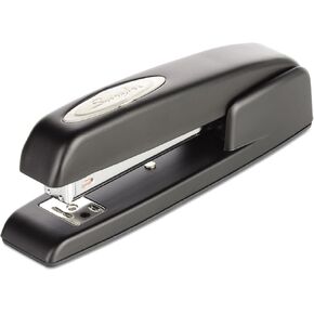 747 Business Full Strip Desk Stapler ، سعة 25 ورقة ، أسود