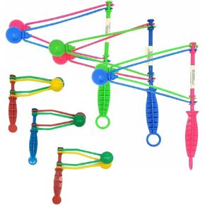 حزمة 24 حزمة - 12 Mini 4 "Clackers + 12 LAGE 8" Neon Clackers - صانعي الضوضاء المثاليين للحفلات أو الأحداث الرياضية أو احتفالات التخرج أو حفلة عيد ميلاد أو أي ضوضاء أخرى تتطلب
