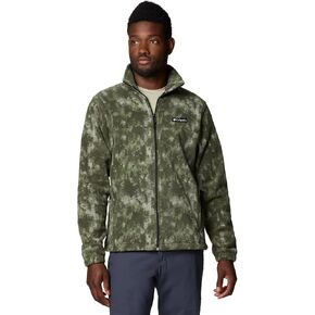 Columbia Men's Steens Mountain Printed Jacket, Greenscape Timberwild, X-Large Tall