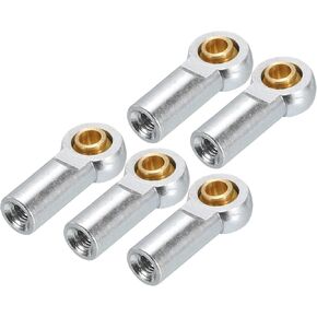 Meccanixity M3xl19mm رافعة الربط ربط الربط قضيب الكرة الرابط المفصل نهاية الفضة لهجة الفضة ل Rc Carler Car Pack من 5