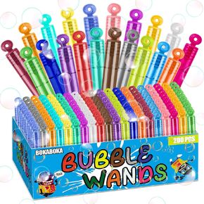 20Colors-200pcs الفقاعات المصغرة الحفلات الحفلات للأطفال ، صغار الفقاعات الصغيرة للأطفال الصغار الصبي