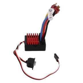 Majatou RC Car Brush ESC ، 3 أوضاع 60A أسود أحمر الجهد AJL 6860 RTR جهاز التحكم الإلكتروني