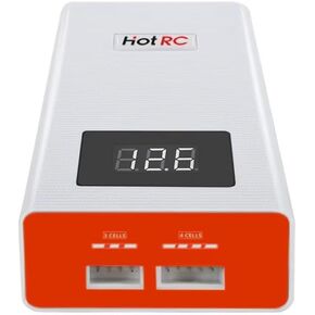 Lipo Balance Charger A400 3S-4S RC Battery Charger 11.1V/14.8V Faster Quick Charge Compact RC Discharger for 3S 4S Lipo Batteries, Balance Charger for Hobby Car Boat Airplane