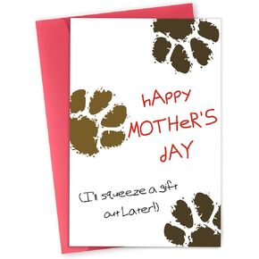 Mommy To Be Mother's Day Card, Pregnant Mom Mothers Gifts, First Mothers Day Cards for Wife, Pregnancy Announcement Card, New Mom Gifts in Kuwait