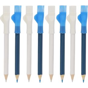 Sewing Fabric Pencils, 8Pcs Clear Lines Chalk Sewing Marking Pencil Dressmaker Tracing Tools Fabric Paint Markers for Quilting