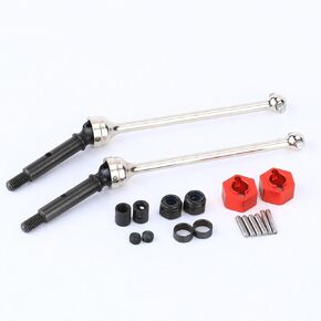 RCAWD 20CRMO الصلب CVD محرك العجلة HUX HUB لـ LOSI 1/16 MINI-B 1/18 MINI-T DRIVWFER Series Part