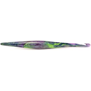 خطاف الكروشيه Furls ، Galaxy Borealis Streamline ، Hooks Crochet 7 "(4.00mm G)
