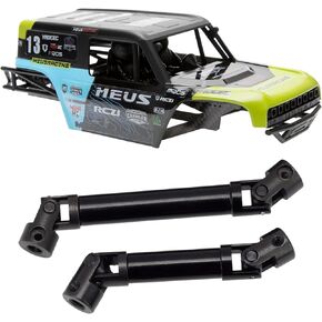 MEUS RACING SCX24 قذيفة الجسم GREEN + F/R العمليات القياسية