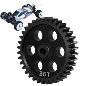 40CR Steel Spur Gear 36T Speed Main Gear for Losi 1/24 Micro-B 2WD RC Car Upgrade Parts