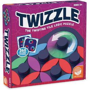لعبة Mindware Twizzle ، لغز منطق Tile Tile ، لعبة مطابقة للأنماط للأعمار 8 وما فوق