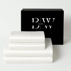 Briarwood Home 100 ٪ Cotton Cotton Percale Weave Sheet-هش ، بارد ، قابل للتنفس وخفيفة الوزن-صفائح سرير جيب عميقة-راحة جودة الفندق (كريم/كوين)