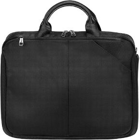 uxcell 15.6 Inches 360° Protective Laptop Bag, Water-Resistant Laptop Briefcase, Black