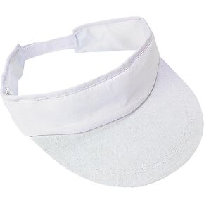 DIY White Canvas Visors - Set of 12 - Crafts for Kids and Fun Home Activities