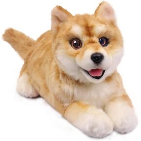 MetaDog Husky Interactive Companion Pets Dog with Voice Command Heartbeat Deponaction Interaction Robot Dog لجميع الأعمار - واقعية ونابضة بالحياة ، شحن من النوع C