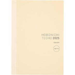 Hobonichi Techo 2025 Cousin Book [Japanese/A5/April Start/Monday Start/Planner]