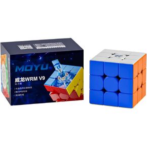 Bokefenuo Moyu Weilong Wrm V9 3x3 Speed ​​Puzzle Magnetic Cube Toys for Kids Wr M Magic 2023 Magnetic Cube