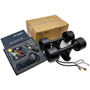 مجموعة ESC عن بعد ومحرك مزدوج للمحرك المزدوج للوحة التزلج على الجليد DIY 90 مم تعمل 10S 36V ESC و 400WATT كل 30 ميلا في الساعة محركات السرعة العلوية 30