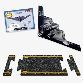Hot Wings B-2 Spirit Stealth Bomber Jet with Connectible Runway