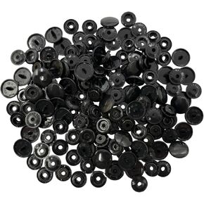 Snaps and Snap Pliers Set, 100 Sets Snap Buttons for Sewing, Snap Fasteners Kit for Sewing, Clothing, Crafting