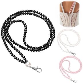 Goaste 3 Pieces Dress Zipper Helper, Dress Zipper Puller with Clip, Beaded Zip Pull Assistant Chain, Back Zip Puller Aid Tool for Long Dresses, Boots, Women, Elderly, Zipping Up Down Dress by Yourself