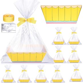 yeaqee 36 PCS 8x10 تقديرات أسبوع تقدير للمعلم للهدية فارغة مع أقواس الأشرطة بشكل كبير ، شكرًا لك معلمي تقدير هدايا هدايا للمعلمين.