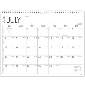 2025-2027 Calendar - 24 Months Wall Calendar 2025-2027, JULY 2025 - JUNE 2027, 14.8'' x 11.5'', Large Blocks with Julian Dates, Premium Paper