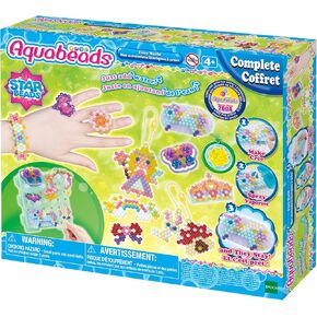 Aquabeads Fairy World Complete Arts & Crafts Bead Kit for Childrens - أكثر من 800 حبات لإنشاء حلقات يمكن ارتداؤها ، أساور ، سلاسل المفاتيح والمزيد!