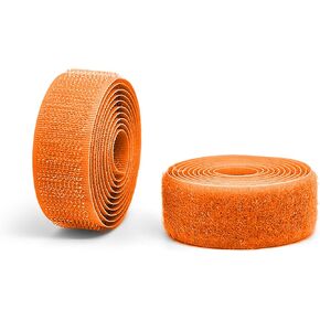 Neon Orange 5/8 بوصة خياطة على الخطاف والحلقة 1 yd شرائط غير ملتصقة النايلون النايلون الشريط متشابك السحابات وضعت قبضة ممتازة لأكياس النموذج العسكري السيارات مدرسة المنزلية ومدرسة المكتب الاصطناع