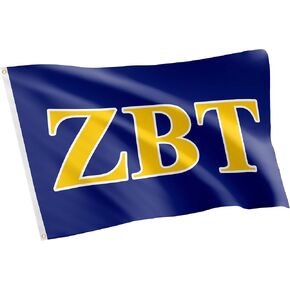 Desert Cactus Zeta Beta Tau Flag Greek Letter Banner Banner Large 3 × 5 أقدام.