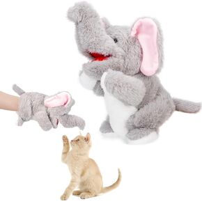 Cat Wrestling Toy Puppet - قفاز مصارعة Cat المقاومة للدغة للعب التفاعلية الآمنة ، وألعاب حيوانية الحيوانات الأليفة للحيوانات القامة للريال والجرو