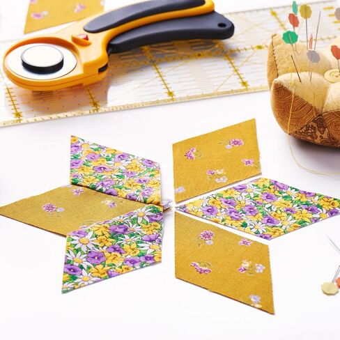 HARFINGTON 300 Count Diamond Paper Piecing Paper for Quilting, 2-Inch 60 Degree Rhombus English Paper Piecing Template, Foundation Paper Pieces Patchwork Supplies for Sewing DIY Craft in Kuwait
