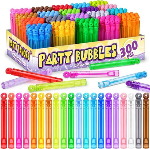 32 قطعة 8 ألوان Mini Bubble Wands حفلة تشكيلة تفضل ألعاب للأطفال ، احتفال عيد الميلاد ، عيد الشكر الجديد ، عيد ميلاد تحت عنوان ، زفاف ، وقت حمام ، هدايا في الهواء الطلق الصيفية للفتيات الفتيان in Kuwait