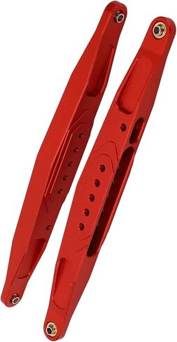 2PCS 1/10 RC Trailing Arm, High Strength Lightweight Aluminum Alloy Rear Lower Trailing Arms Set for Losi Rey Hammer Rey (Red) in Kuwait