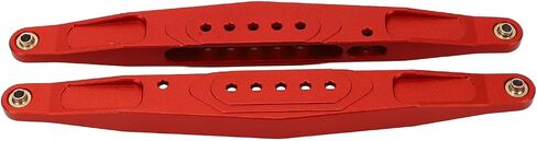 2PCS 1/10 RC Trailing Arm, High Strength Lightweight Aluminum Alloy Rear Lower Trailing Arms Set for Losi Rey Hammer Rey (Red) in Kuwait
