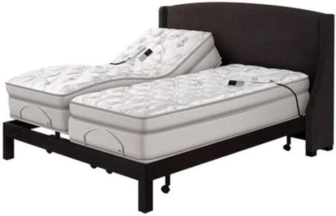 Royal Bliss Split California King Sheet Set - 1900 Ultra-Soft Microfiber Split Cal King Bed Sheets -Double Brushed -Deep Pockets - Easy Fit - 5 Piece Set -Bed Sheets (Split Cal King, Dark Gray) in Saudi Arabia