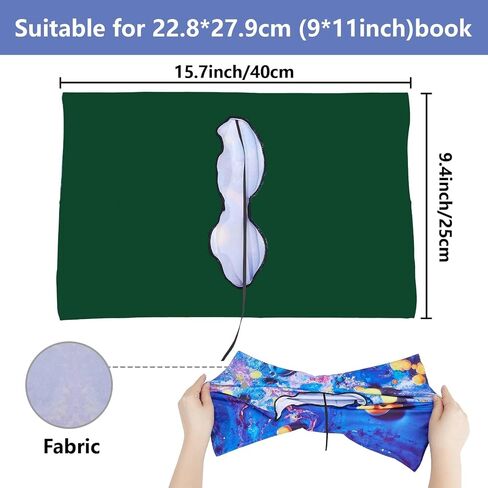 CRASPIRE Bee Stretchable Book Cover Honey Yellow Washable Reusable Large Nylon Cloth Elastic Polyester Book Cover Protector 9.4x15.7 Inch Notebook Wraps Suitable for Most Hardcover Books in Saudi Arabia