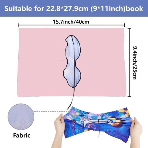 CRASPIRE Bee Stretchable Book Cover Honey Yellow Washable Reusable Large Nylon Cloth Elastic Polyester Book Cover Protector 9.4x15.7 Inch Notebook Wraps Suitable for Most Hardcover Books in Saudi Arabia