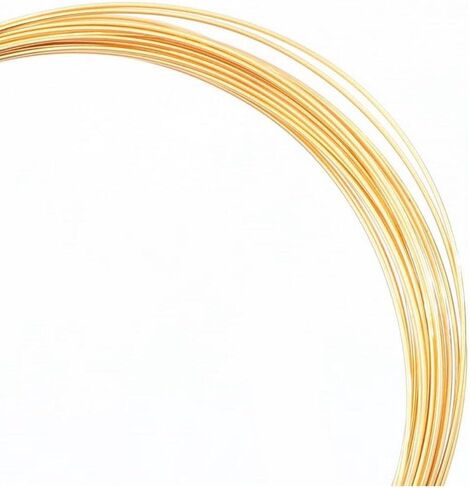 Adabele 5 Feet Authentic Sterling Silver Jewelry Wire Dead Soft Round Beading Wire (0.5mm/24 Gauge) Hypoallergenic Nickel Free for DIY Craft Jewelry Making SS281-0.5 in Saudi Arabia