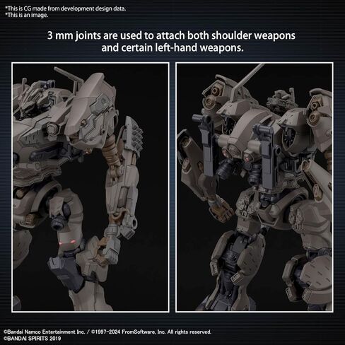 Bandai Hobby - Armored Core VI Fires of Rubicon - #01 RaD CC-200 Orbiter Nightfall 30 MM 1/144 Model Kit in Saudi Arabia