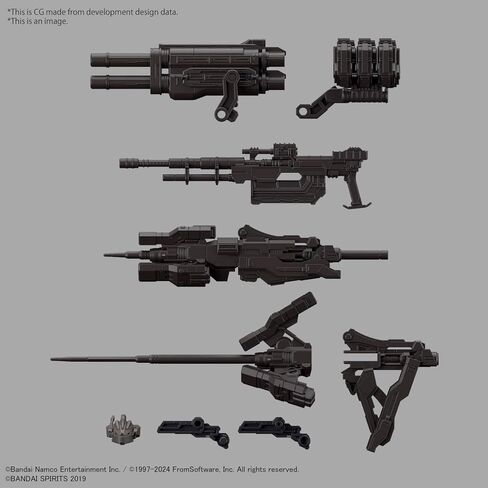 Bandai Hobby - Armored Core VI Fires of Rubicon - #01 RaD CC-200 Orbiter Nightfall 30 MM 1/144 Model Kit in Saudi Arabia