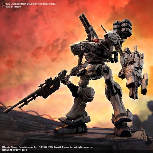 Bandai Hobby - Armored Core VI Fires of Rubicon - #01 RaD CC-200 Orbiter Nightfall 30 MM 1/144 Model Kit in Saudi Arabia