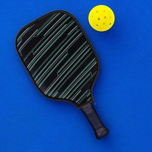 Pickleball Paddle Cover, 1 Pcs Universal Fitting Cover Pickleball Paddles Accessory Paddle Storage Bag Black Paddle Neoprene Cover Prevents Scratches Durable Protection Accessory in Saudi Arabia