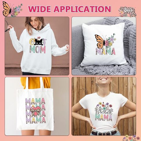 Inspirational Quotes Iron on Transfer - 20Pcs DTF Transfers Ready to Press, Motivational Sayings Iron on Patches Decals, Positive Heat Transfer Stickers for DIY Tshirts Clothes Hoodies in Kuwait