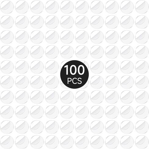 100Pcs Round Clear Plastic Model Bases 30mm/1.18 inch Wide 2mm Thick for Gaming Miniatures or Wargames Role Playing Board Game Figure Toy (100PCS-30mm-Clear) in Kuwait