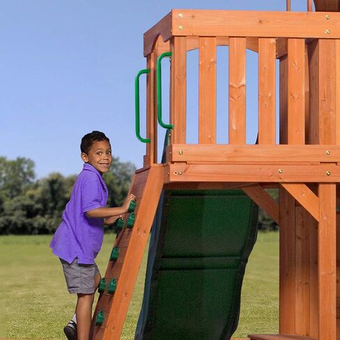 6 قطع من مقابض الأمان المعدنية الحمراء لملحقات الملاعب الخارجية - مقابض مجموعة اللعب، مجموعات التأرجح، قضبان الإمساك المرفقة، مقابض يد الأطفال، شريط القرد للمسرح، بيت الشجرة، صالة الألعاب الرياضية في الغابة in Kuwait