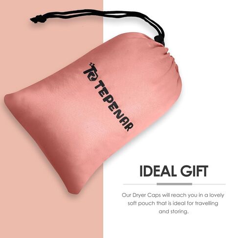 Bonnet Hood Hair Dryer Attachment: Upgraded Extra Large Adjustable Soft Dryer Caps - Easy to Use for Natural Curly Textured Hair Care Styling Fast Drying - Rose Gold in Kuwait